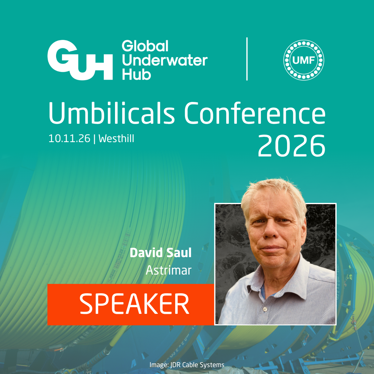 Astrimar Chief Consultant to present at ‘Umbilicals Conference 2026’ at Global Underwater Hub - Aberdeen