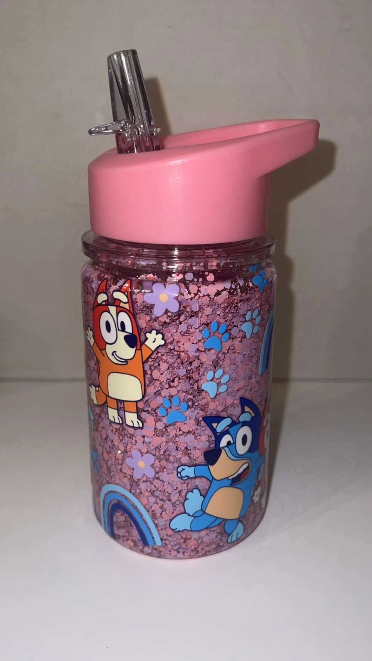 PRE-MADE KIDS' BLUEY PINK CUP 2.JPG