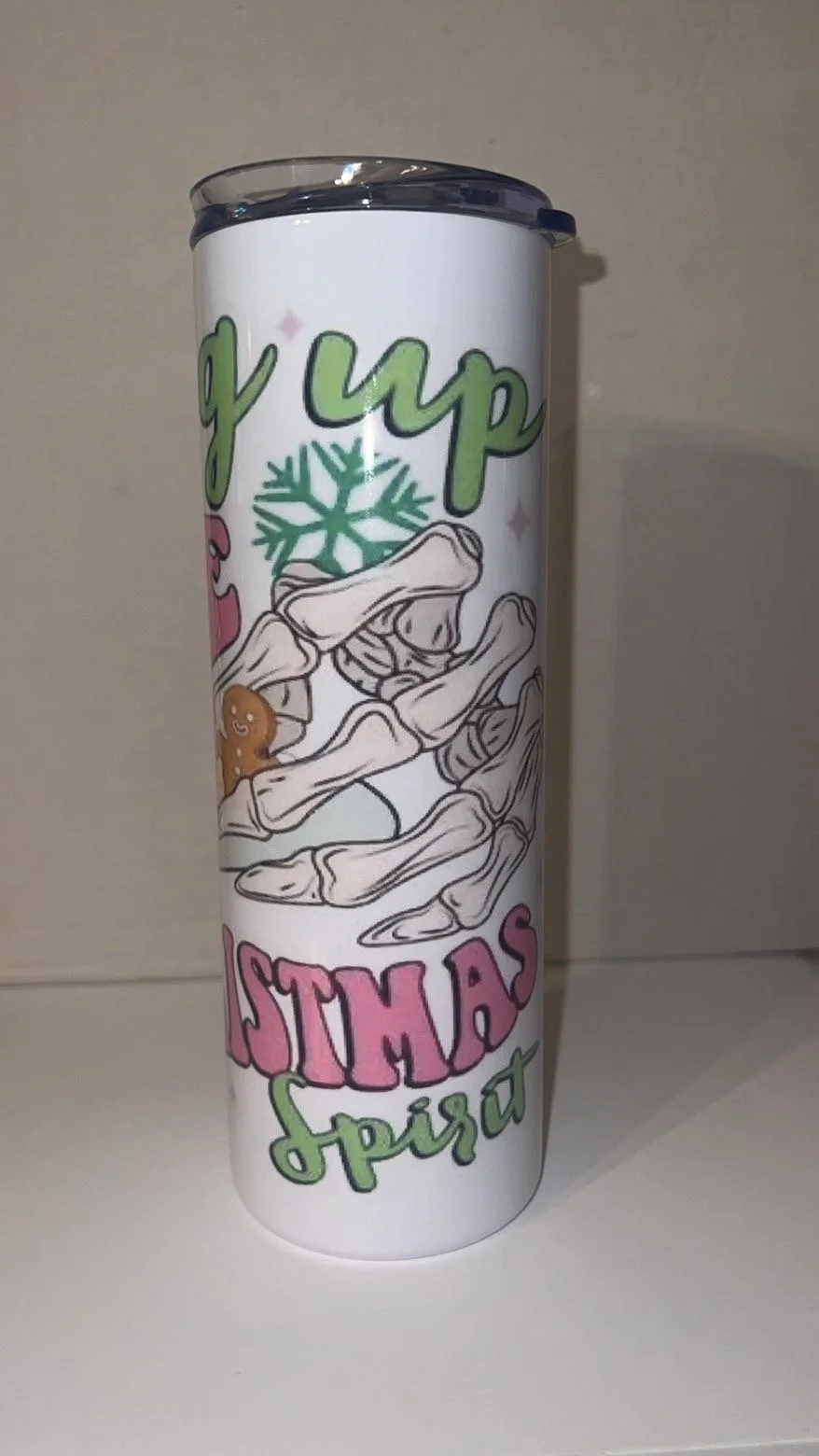 PRE-MADE ROLLING UP SOME CHRISTMAS SPIRIT 20 OZ. 1.JPG