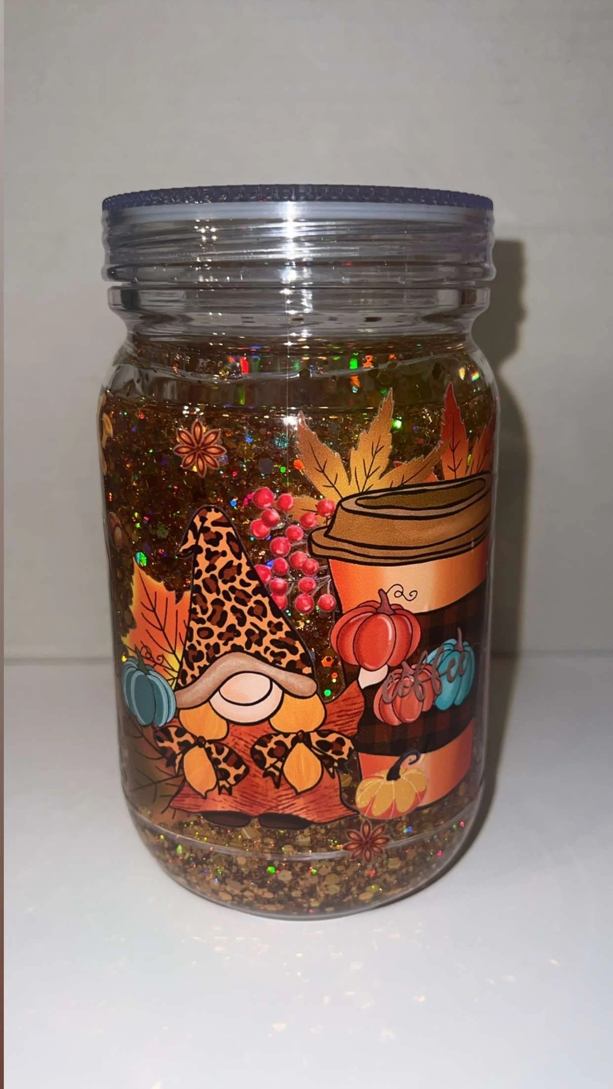 PRE-MADE FALL DRINKS AND GNOMES 15 OZ. MUG 2.JPG