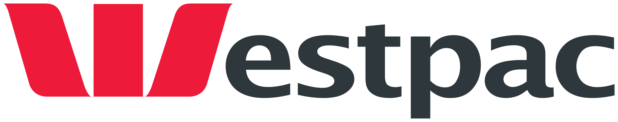 The logo of Westpac bank