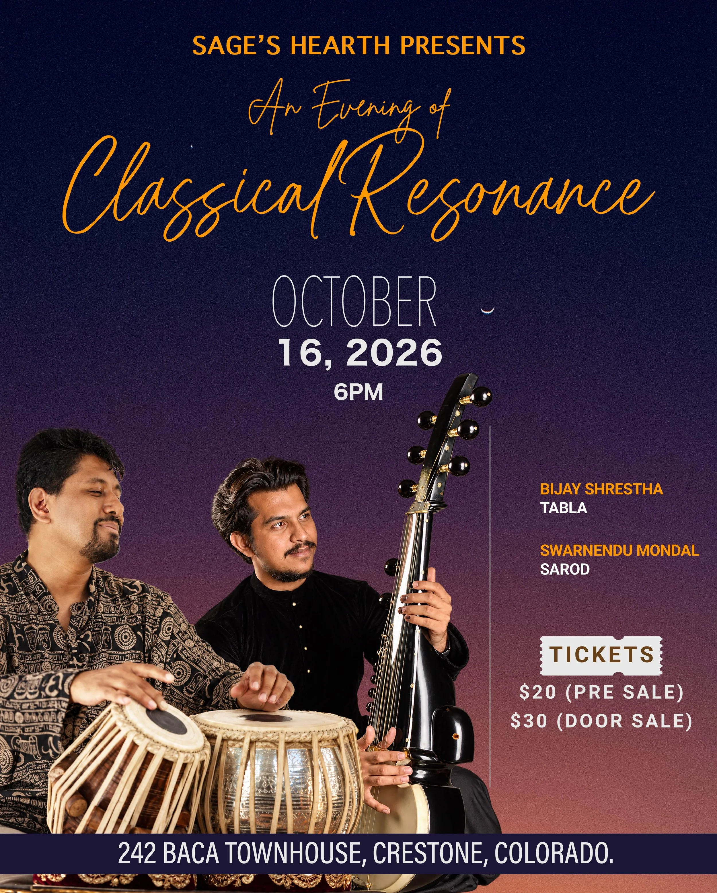 An Evening of Classical Resonance - October 16