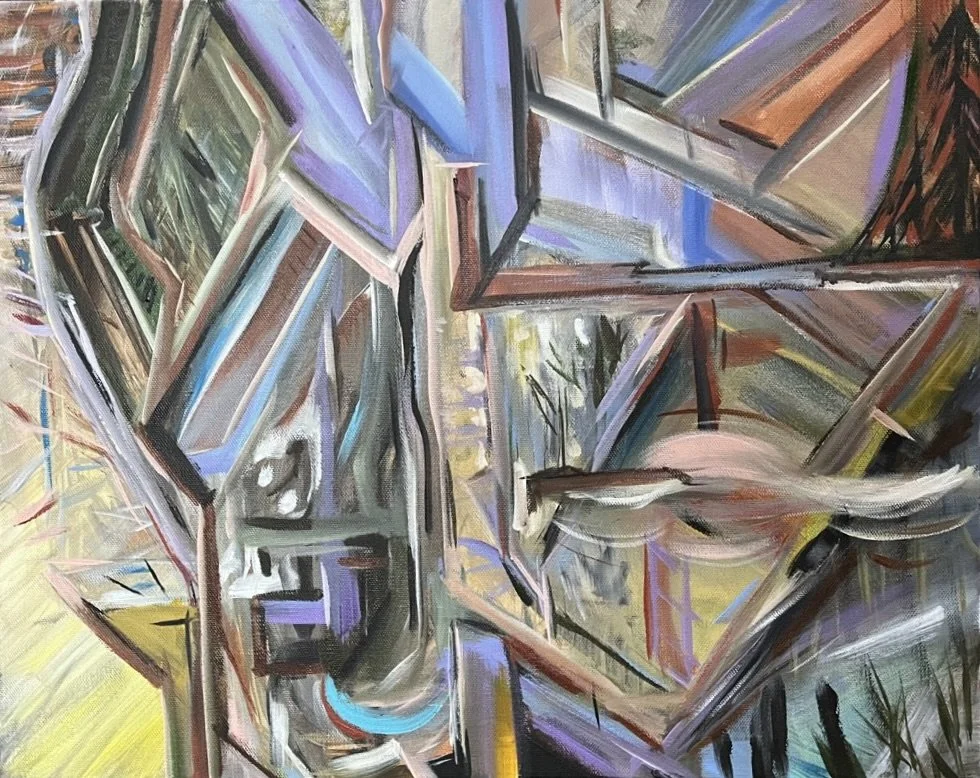 The Wind - Acrylic - 16x20" - 2024