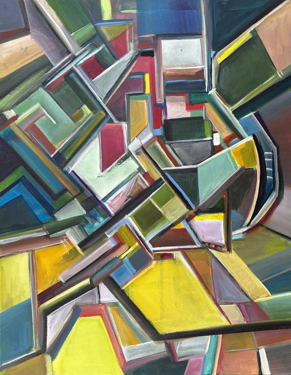 MDA #6 - Acrylic - 22x28" - 2024