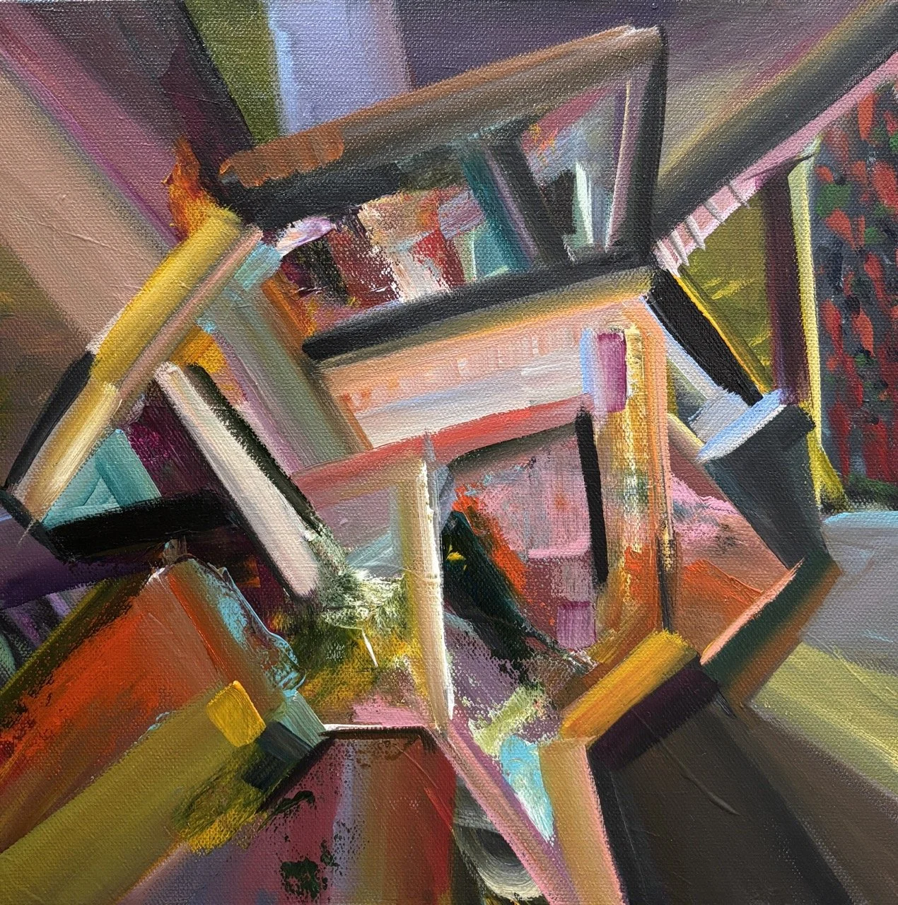 MDA #14 - Acrylic - 12x12" - 2025