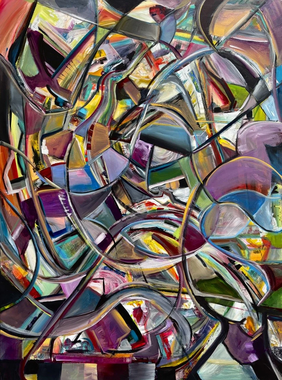 Withdrawal - Acrylic - 30x40" - 2024