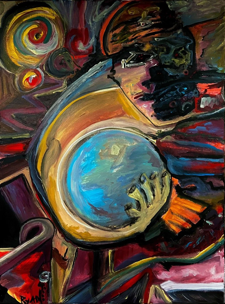 The Prime Mover #1 - Acrylic - 18x24" - 2023