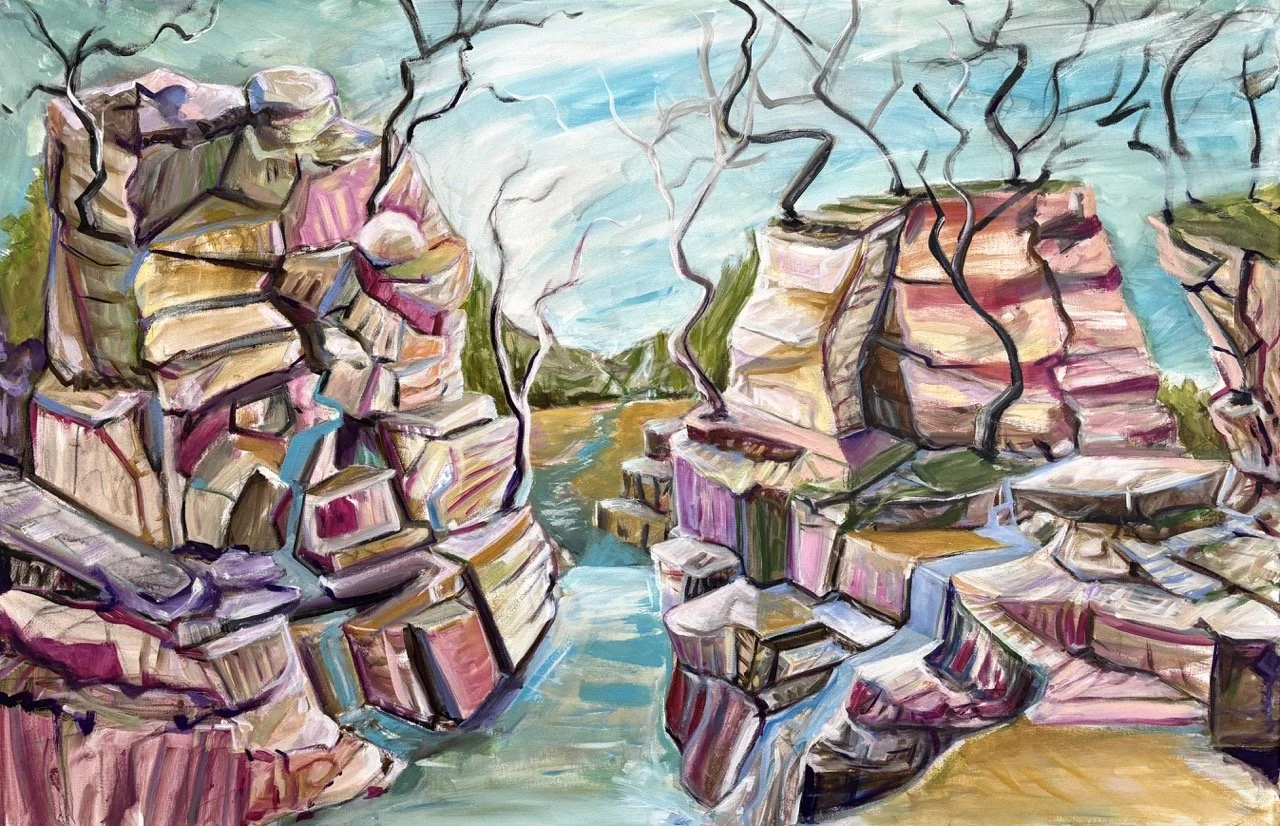 The Source - Acrylic - 24x36" - 2025