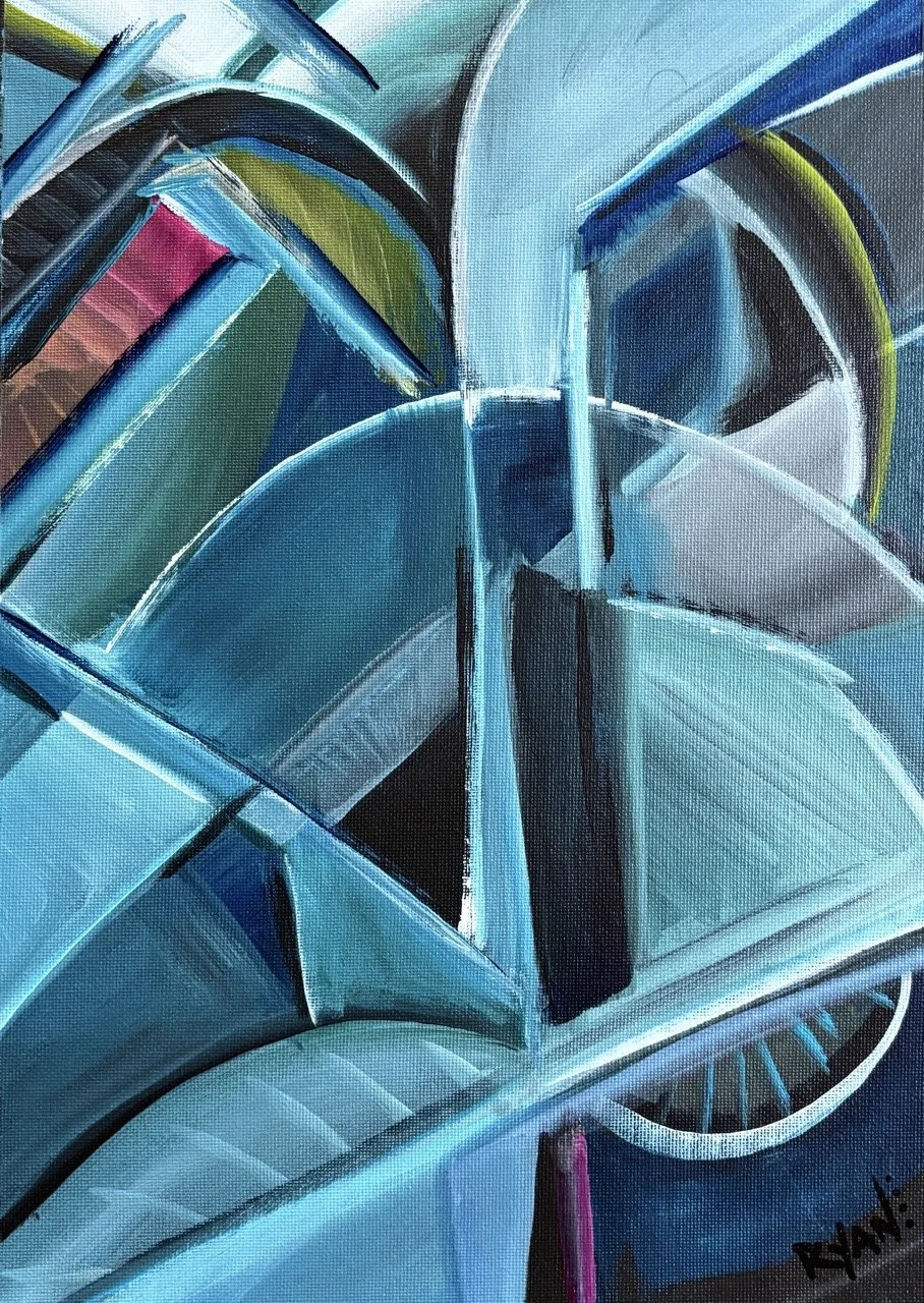 No Name #14 - Acrylic - 12x16" - 2025