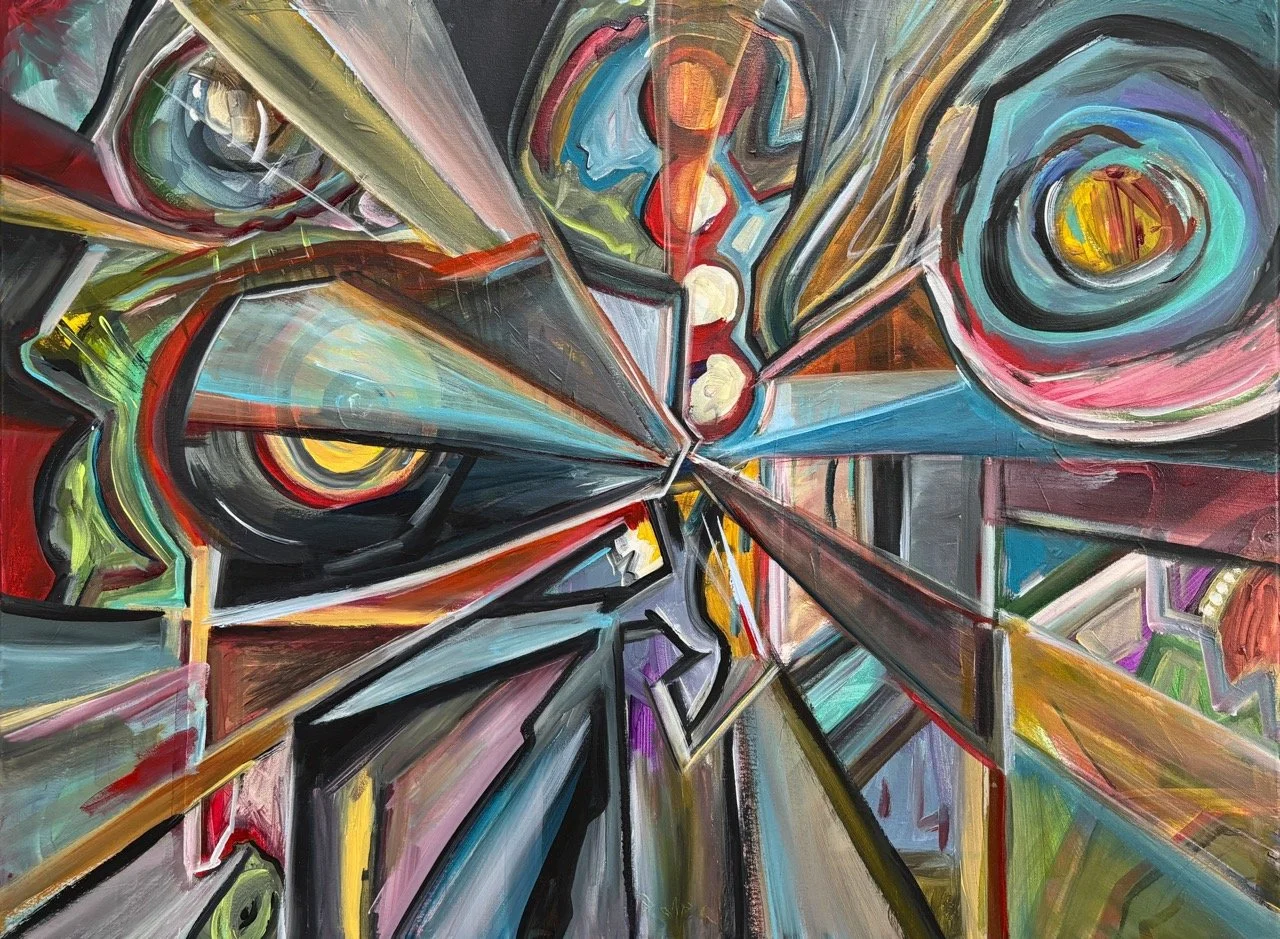 Active Dreaming - Acrylic - 18x24" - 2024