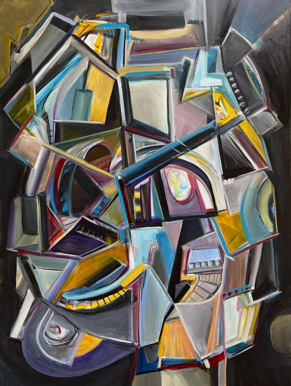 Soul Portrait - Acrylic on Canvas - 30x40" - 2025