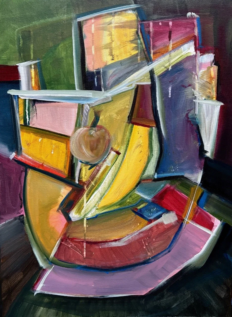 Still Life (Suspended)- Acrylic - 18x24" - 2025
