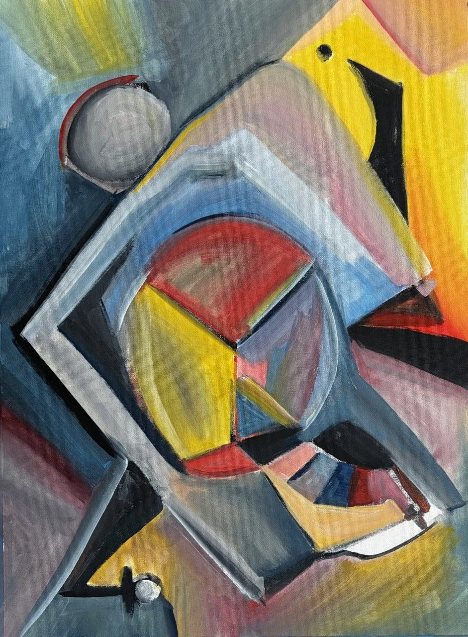The Painter, Painting - Acrylic - 18x24" - 2024
