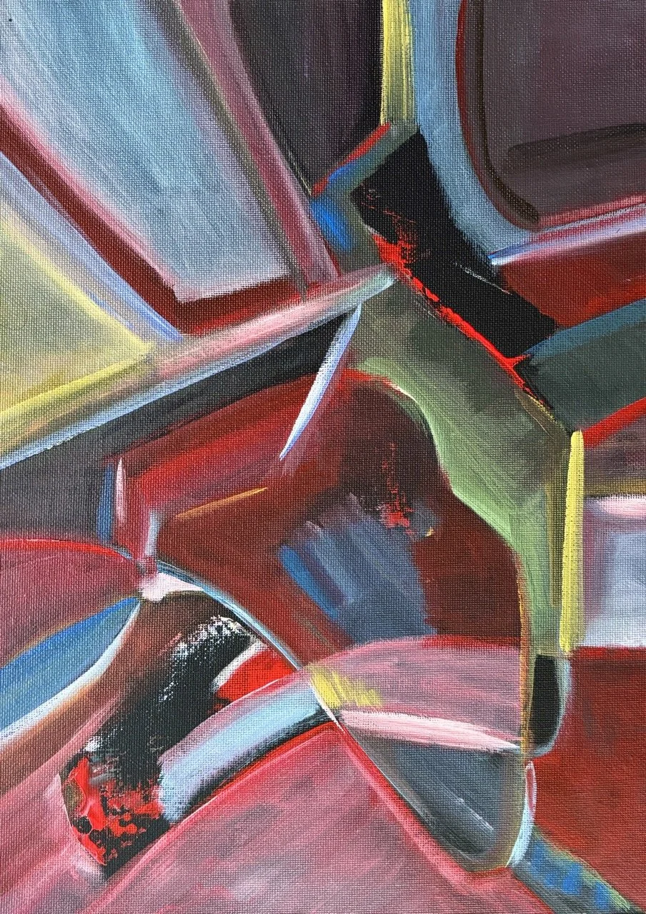 No Name #16 - Acrylic - 12x16" - 2024
