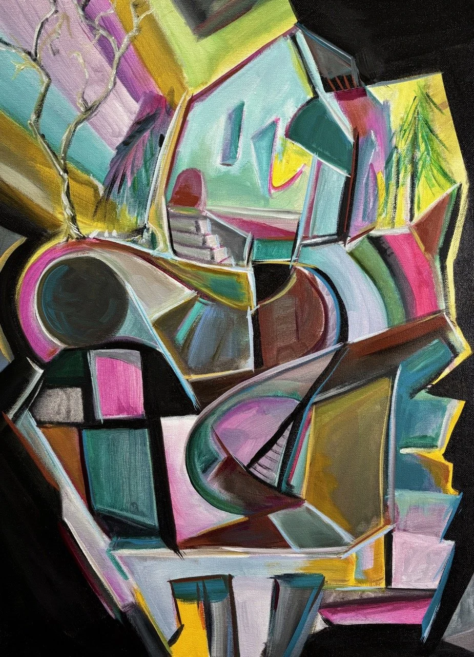 The Hill - Acrylic - 18x24" - 2025