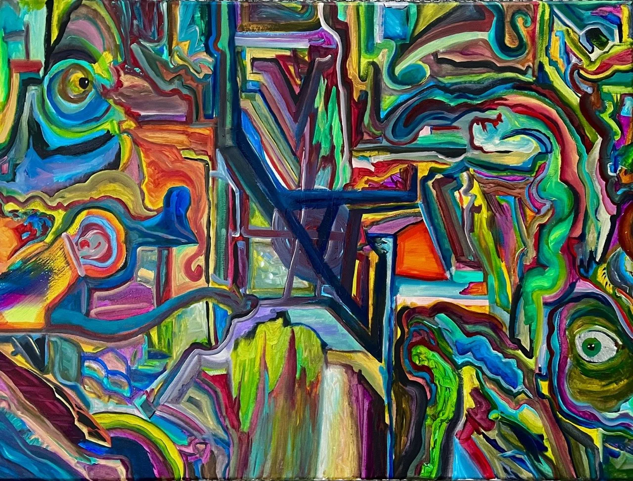 Separation Anxiety - Acrylic - 18x24" - 2023