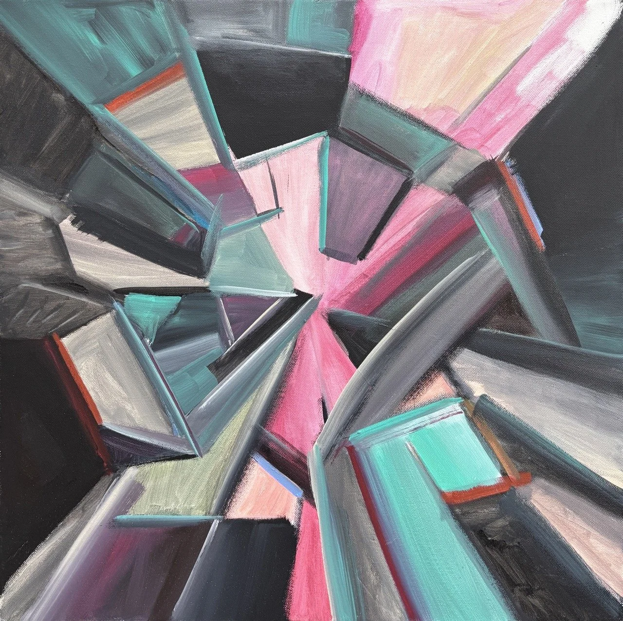 Combustion #2 - Acrylic - 20x20" - 2024