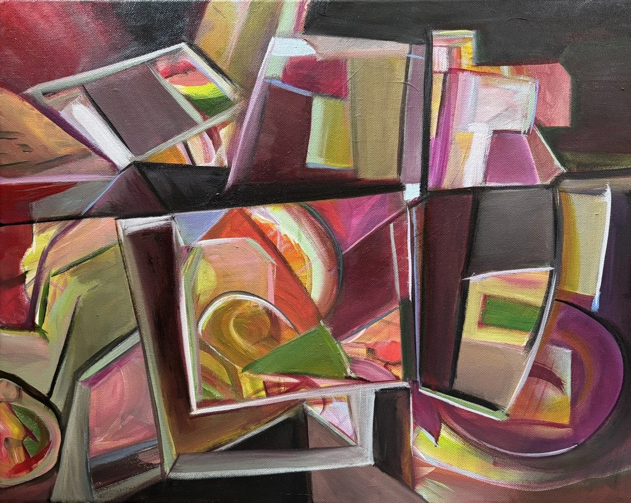 MDA #8 - Acrylic - 16x20" - 2024