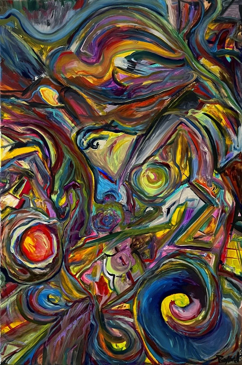 Mother Nature - Acrylic - 24x36" - 2023