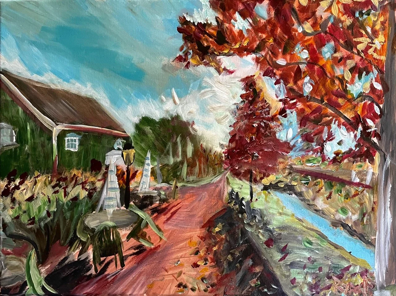 Autumn Wind - Acrylic - 12x16" - 2023