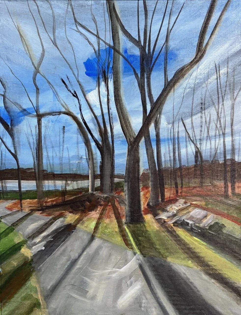 Peace Valley #1 - Acrylic - 16x20" - 2024