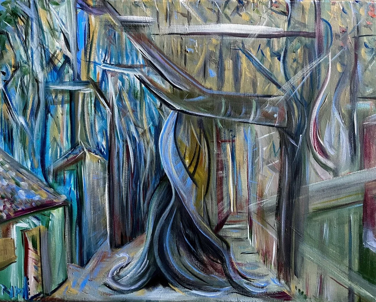 First Frost - Acrylic - 16x20" - 2024