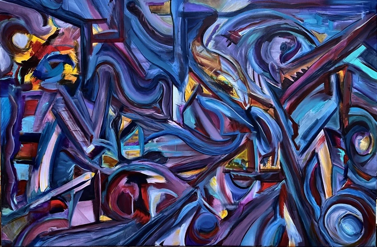 Wrath - Acrylic - 24x36" - 2023