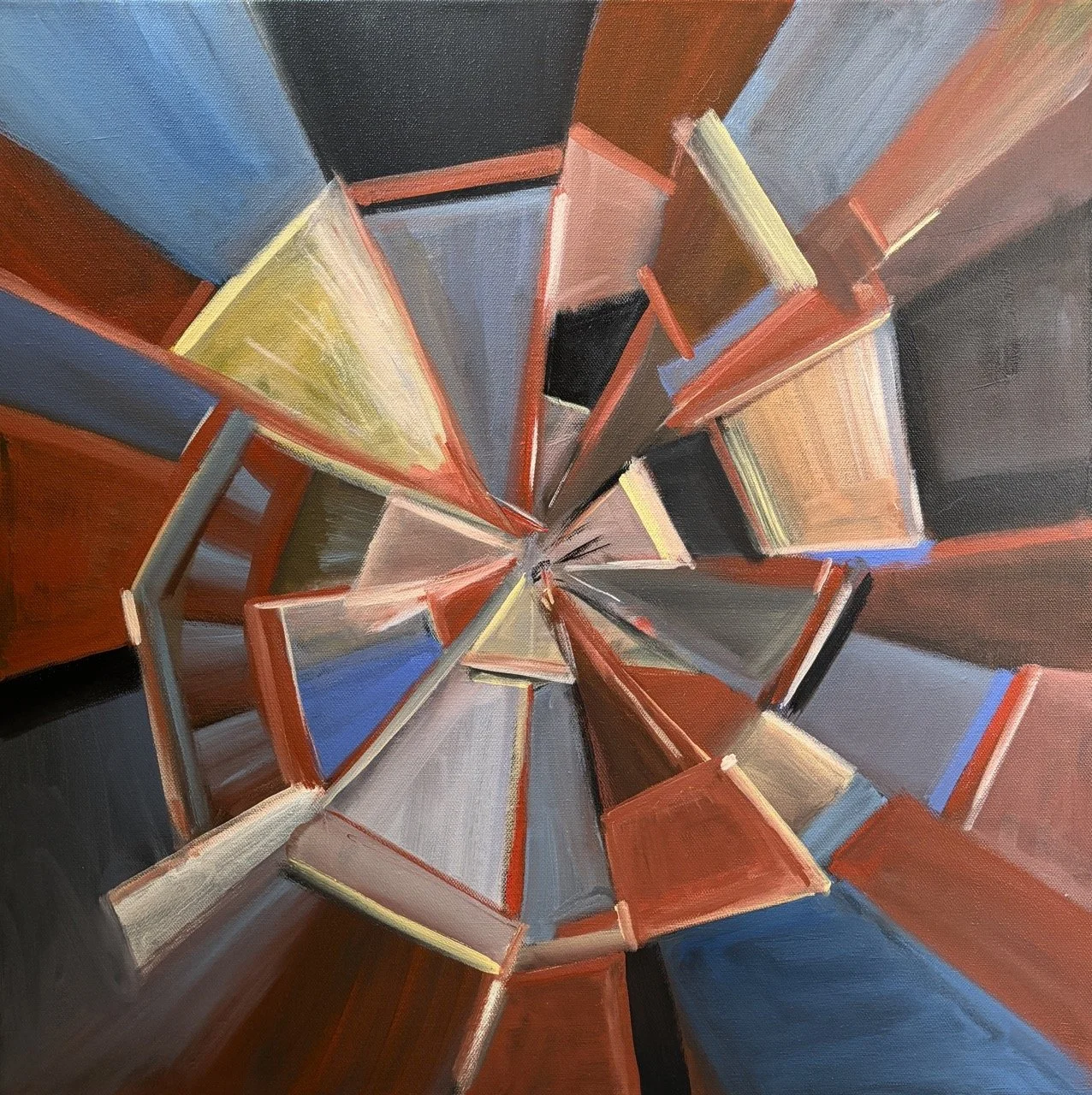 Combustion #11 - Acrylic - 20x20" - 2025
