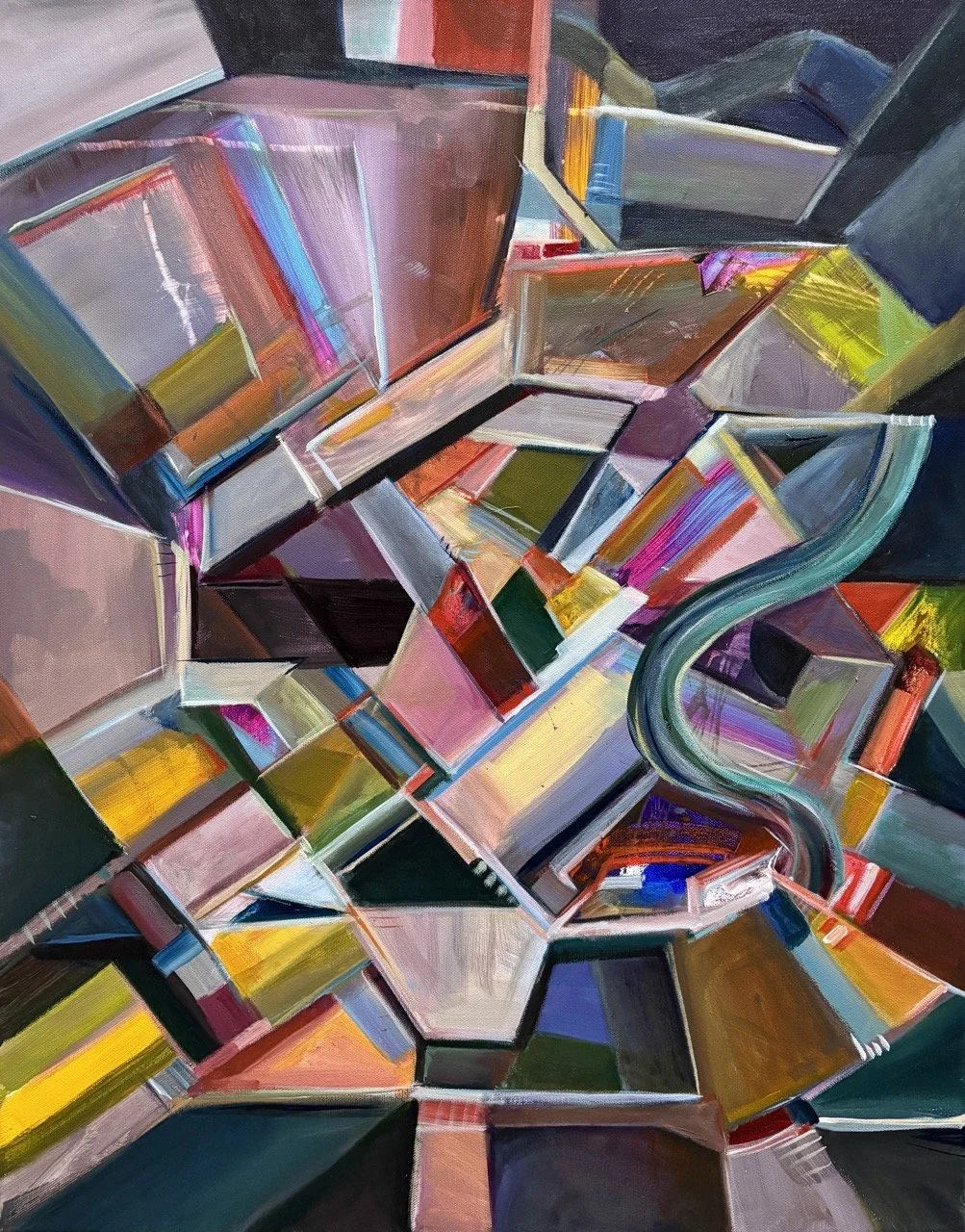 Ingredients - Acrylic - 22x28" - 2025