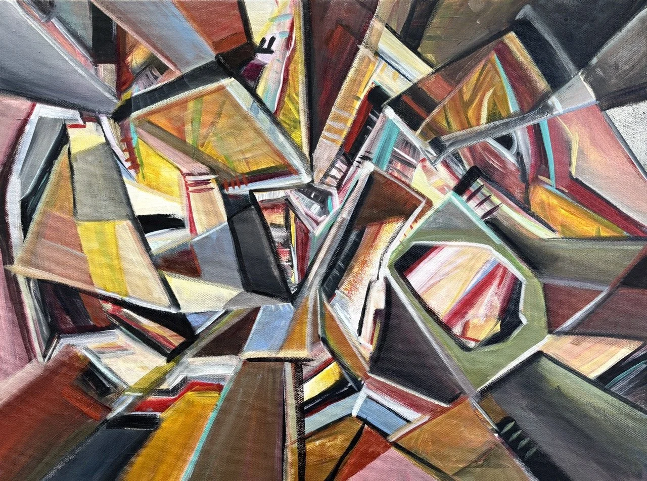 The Machine - Acrylic - 18x24" - 2025