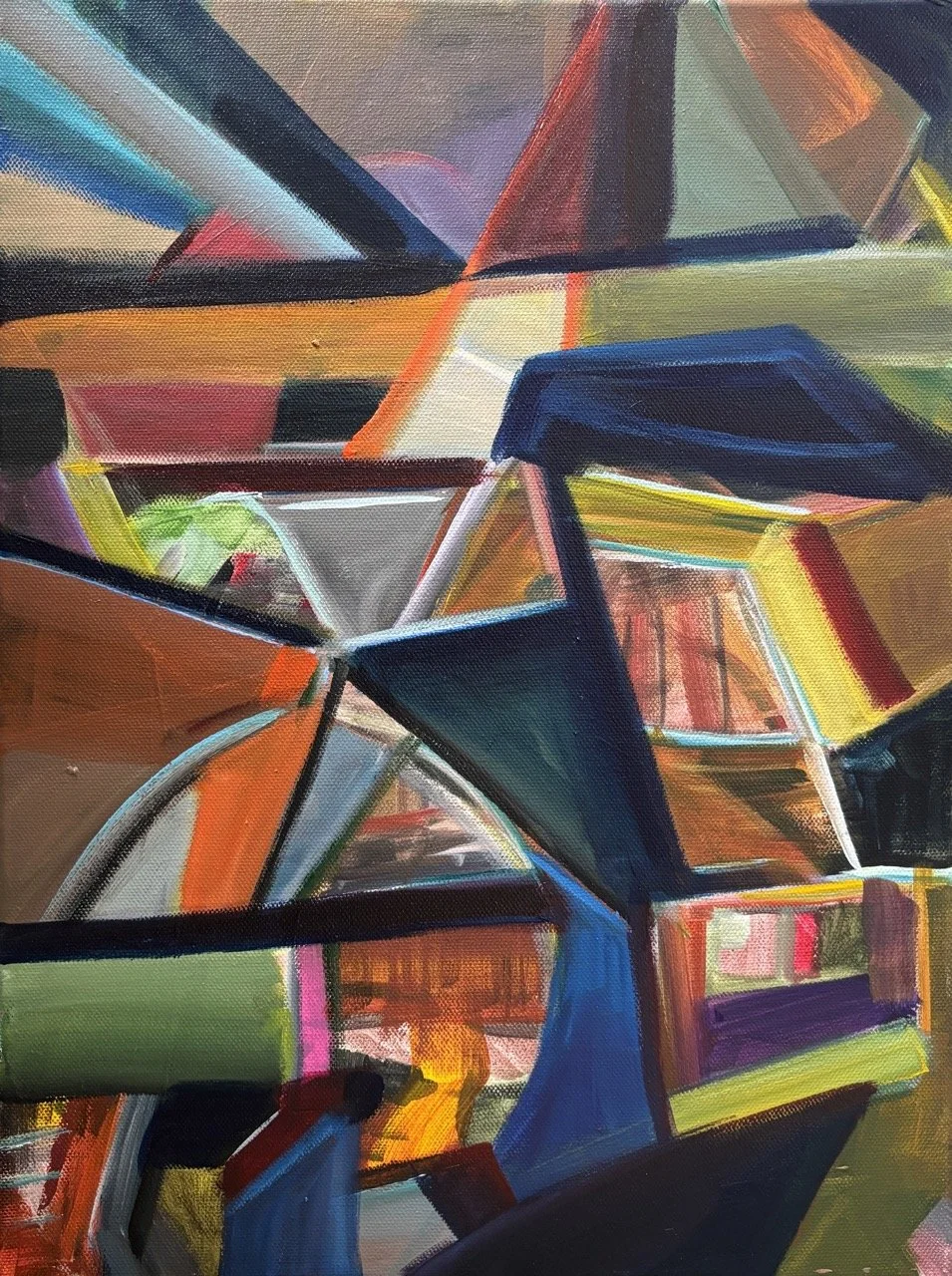No Name #27 - Acrylic - 12x16" - 2025