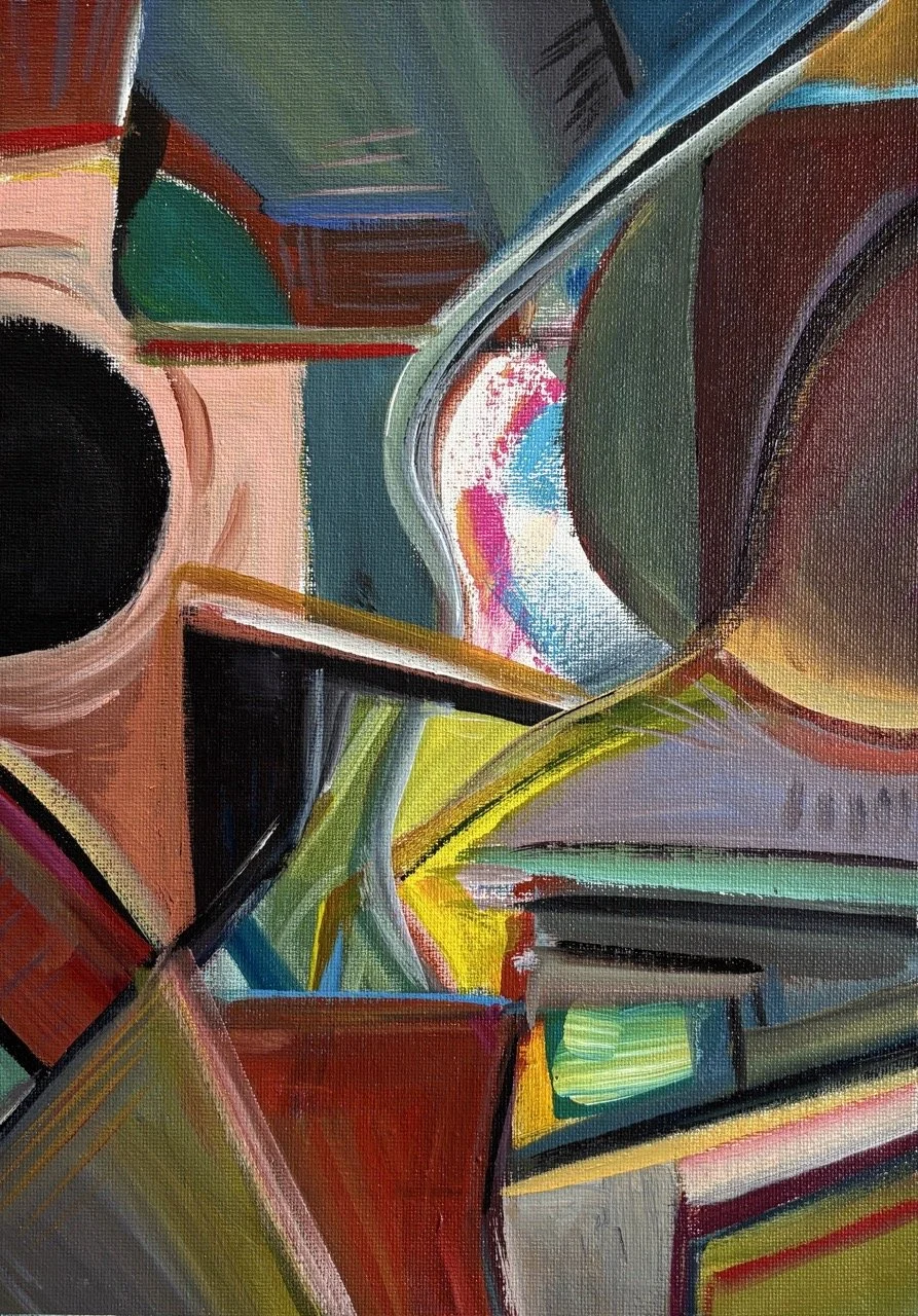 No Name #6 - Acrylic - 12x16" - 2024