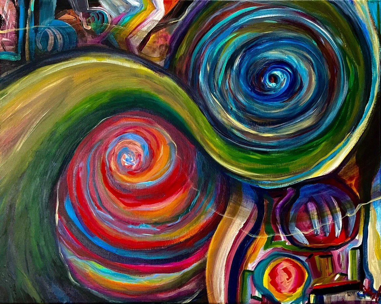 Choose Your Destiny - Acrylic - 16x20" - 2023