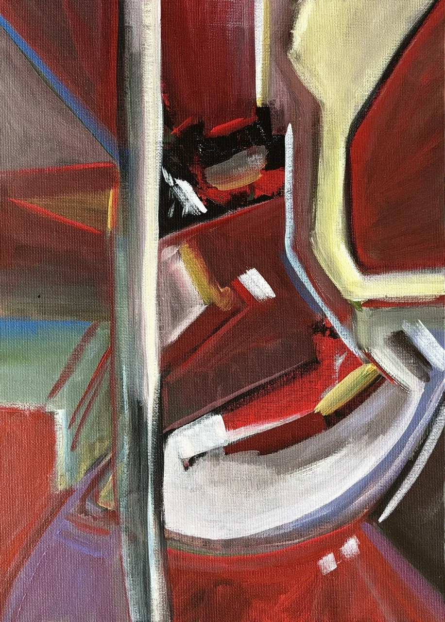 No Name #15 - Acrylic - 12x16" - 2024