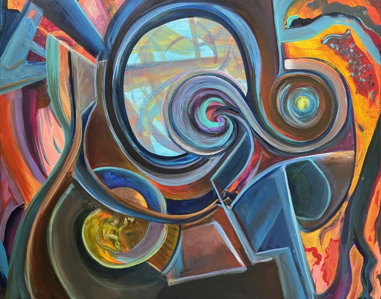 Through The Lens of Time - Acrylic - 16x20" - 2024