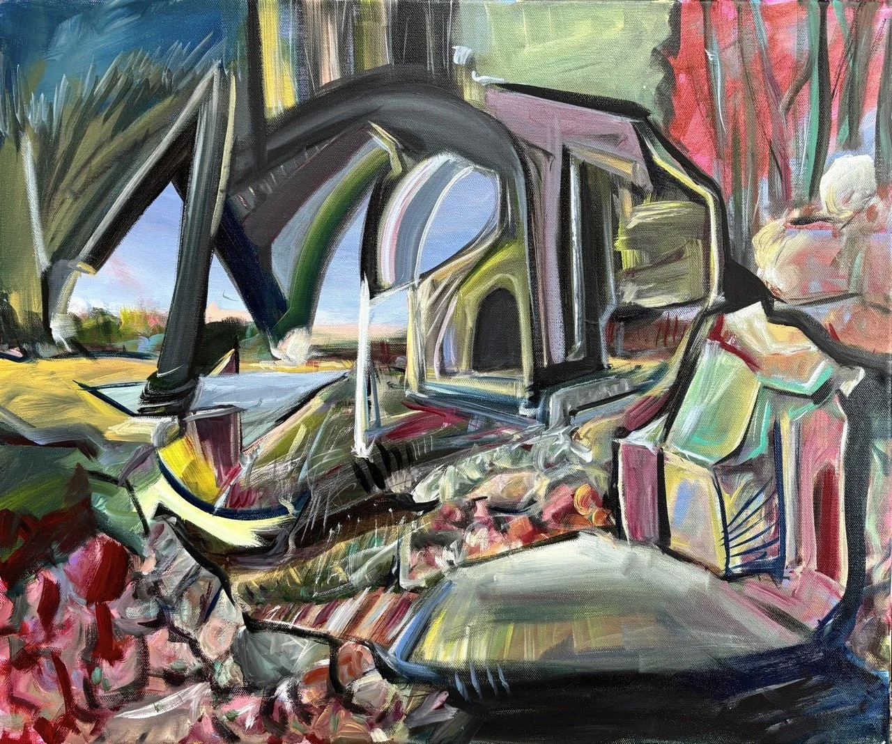 A Place I've Been In A Dream - Acrylic - 20x24" - 2025