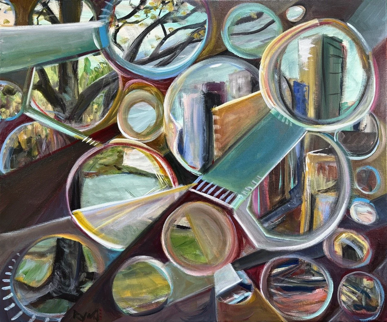 Nature vs. Nurture - Acrylic - 20x24" - 2025