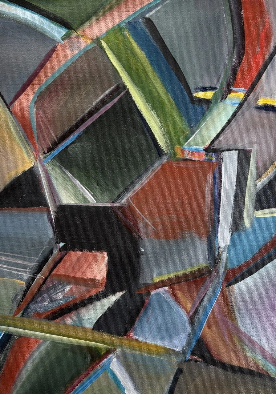 No Name #5 - Acrylic - 12x16" - 2025