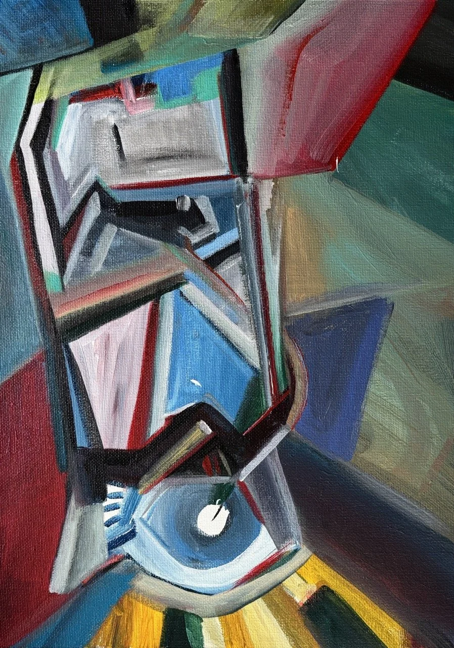 No Name #23 - Acrylic - 12x16" - 2024
