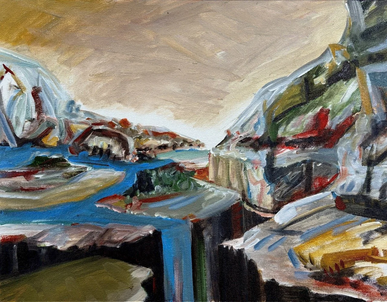 Daydream #5 - Acrylic - 12x16" - 2025