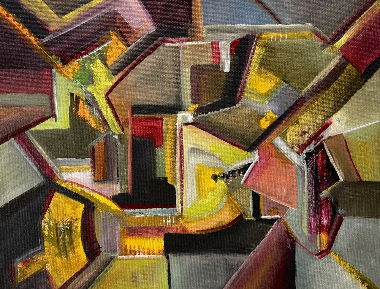 MDA #3 - Acrylic - 16x20" - 2024