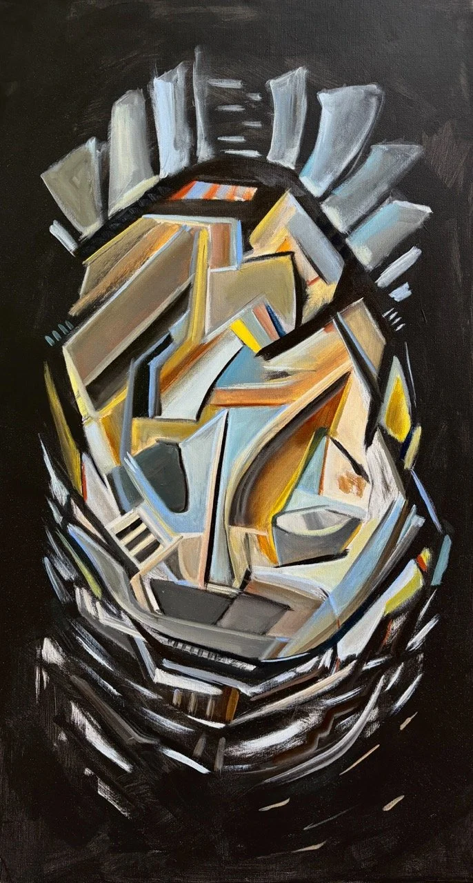 The Evolution of Labor - Acrylic - 20x36" - 2024