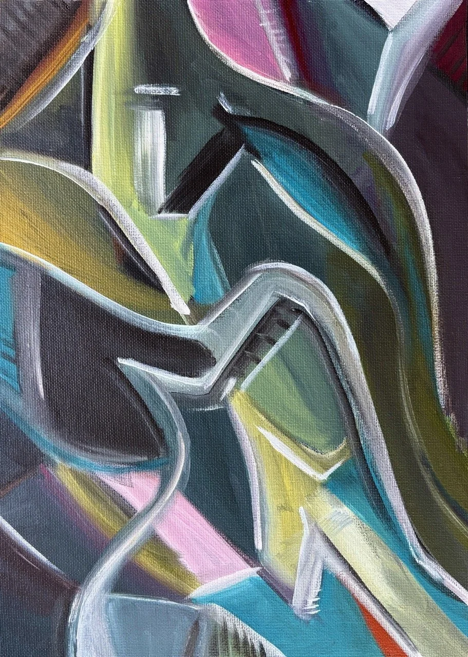 No Name #11 - Acrylic - 12x16" - 2024