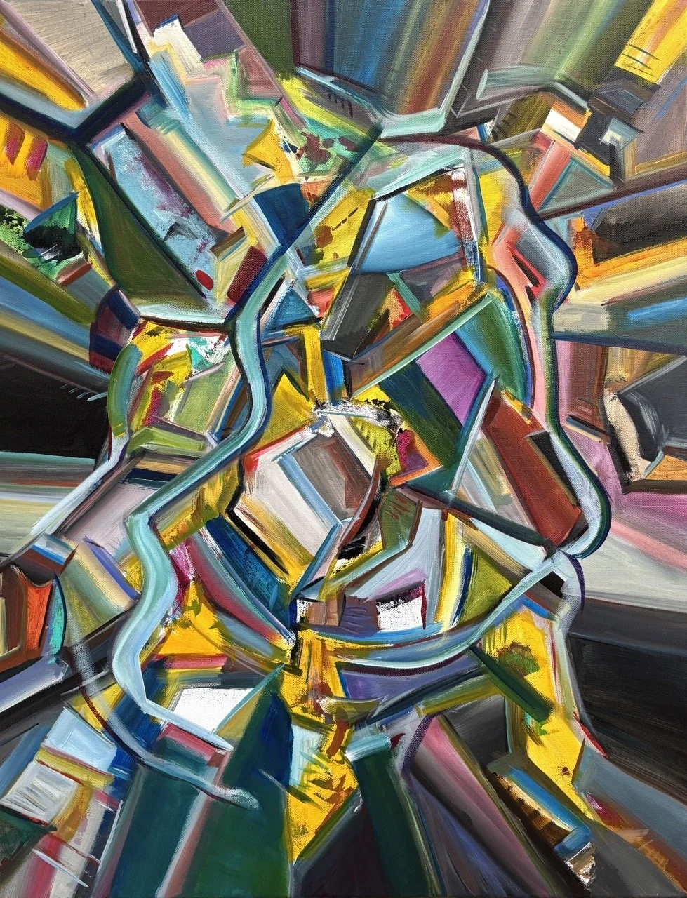 MDA #5 - Acrylic - 22x28" - 2025