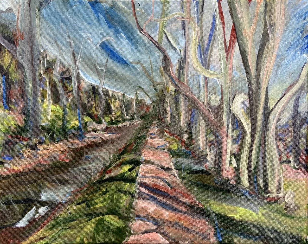 Towpath #2 - Acrylic - 16x20" - 2025
