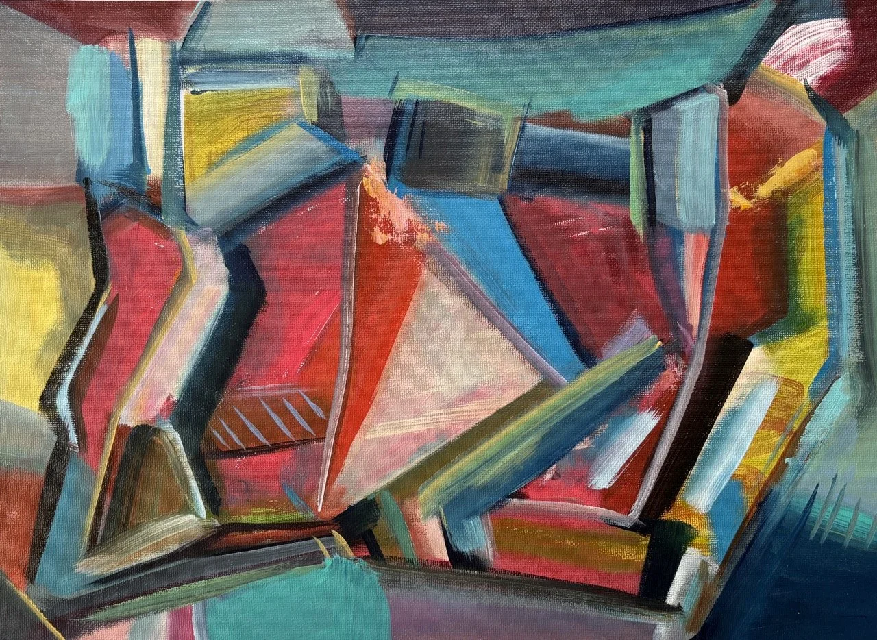 No Name #21 - Acrylic - 12x16" - 2024