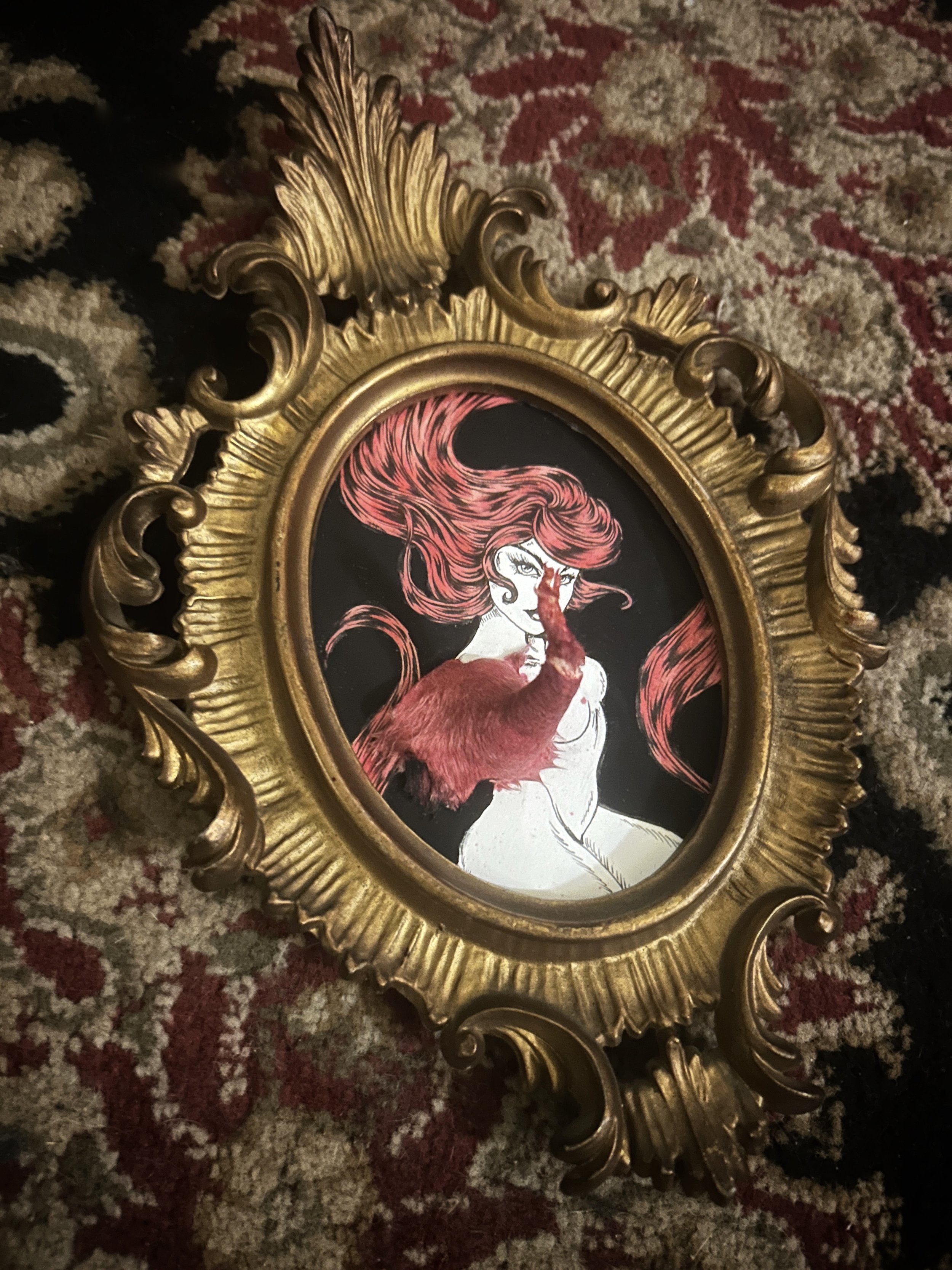 Beckon original artwork