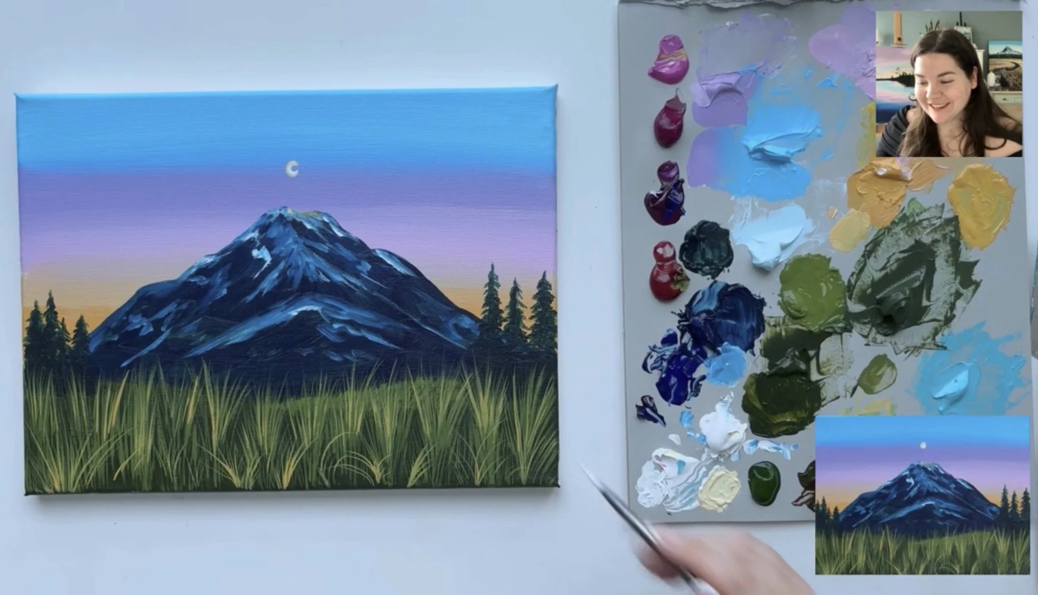 Mountain Summer Sunset | Landscape Masterpiece Class | Video