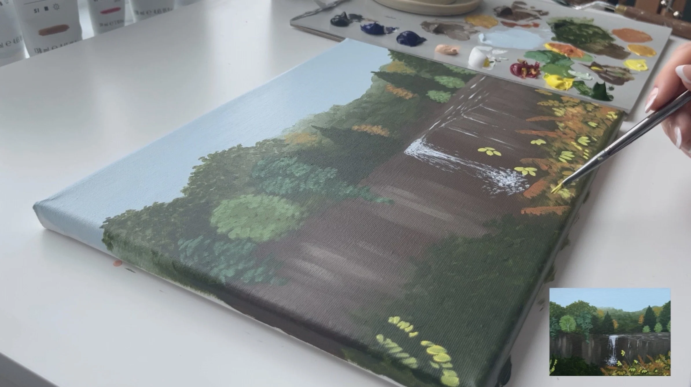 Waterfalls | Landscape Masterpiece Class | Video