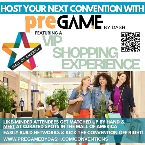 Whether your attendees wish to meet prospective clients or make a connection with someone from a particular territory, there&rsquo;s a preGAME for it! Kick off your next convention with us by visiting www.pregamebydash.com/conventions  #convention #c